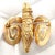 Late 20th Century Rare Ilias Lalaounis Yellow Gold Ram Ares Diamond Ruby Sapphire Large Brooch For Sale - Image 14 of 14