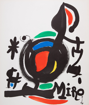 Joan Miro, Las essencias de la Terra, Lithograph