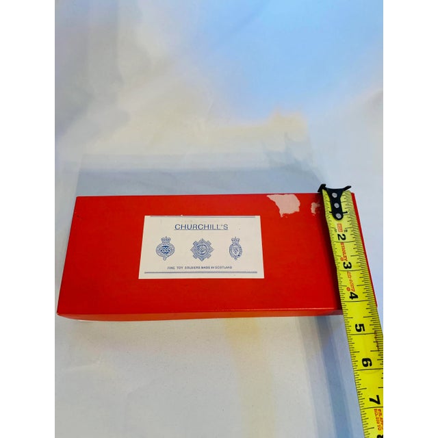 Mid 20th Century Churchill’s Miniature Scots Guards Figures in Original Box, Made in Scotland - Set of 6 For Sale - Image 11 of 13