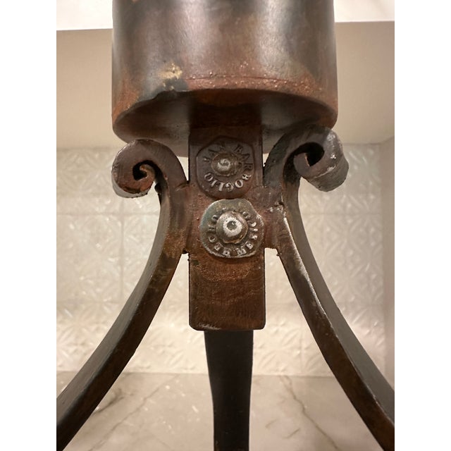 Black Pair of Vintage Jan Barboglio Candle Holders For Sale - Image 8 of 11