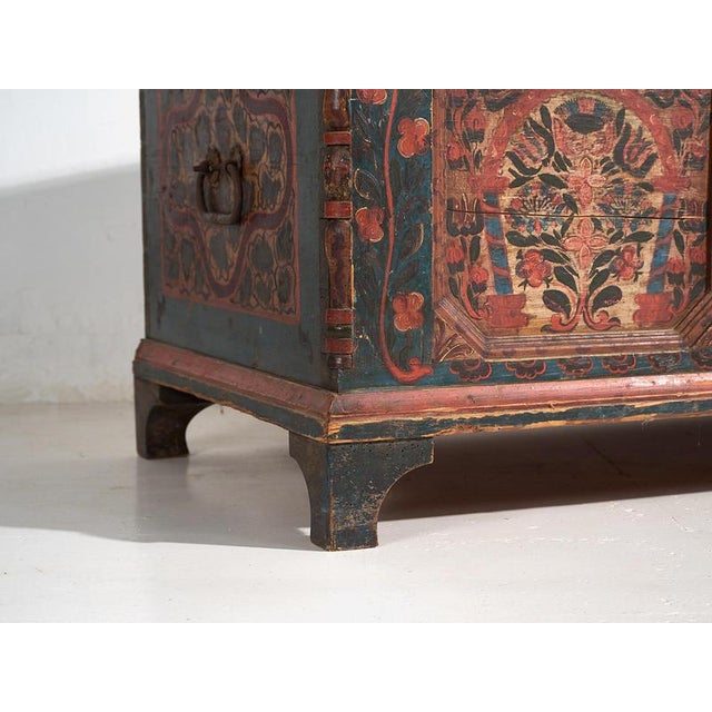 Hand Painted Trunk, 1847 For Sale - Image 6 of 18