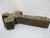 Mexican Folk Art Milagros Wood Cross Nailed Metal Brass Charm Wall Hanging For Sale In Portland, OR - Image 6 of 9