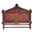 Brown Antique Eastlake-Style Wall Mirror With Towel Bar For Sale - Image 8 of 12