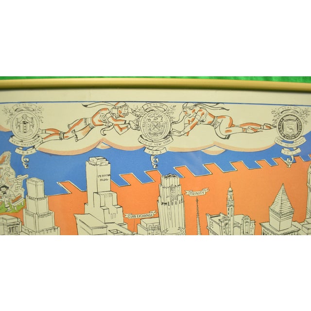 Paper 1930s Downtown District of Manhattan... Nieuw Amsterdam and New York 1789- 1939 For Sale - Image 7 of 12