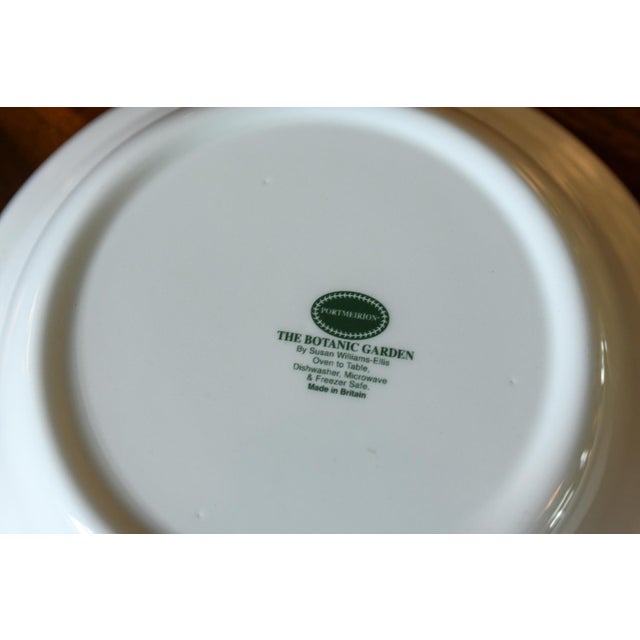 Vintage Portmeirion Botanic Garden Pasta Bowls Set of 2 For Sale - Image 4 of 6