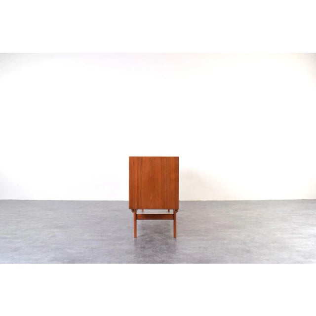 Brown Mid-Century Danish Teak Sideboard, 1960s For Sale - Image 8 of 18