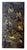 Philip and Kelvin LaVerne "Chinese Peasants" wall panel. Acid-etched, enameled and patinated brass over pewter and wood....