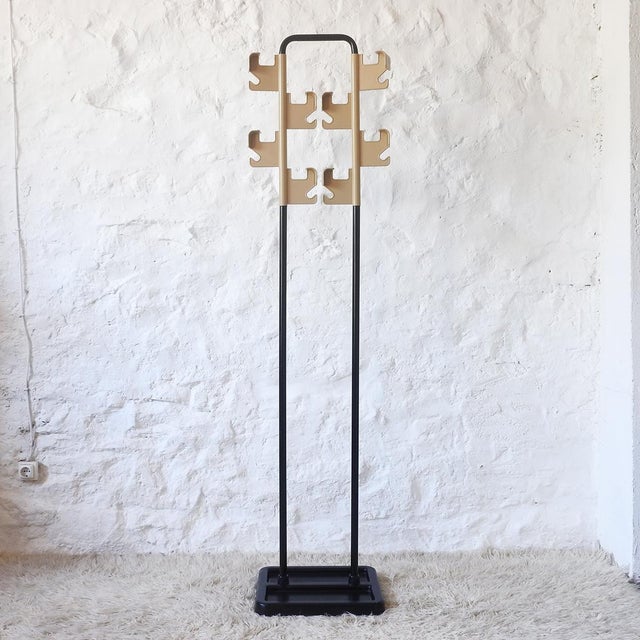 Vintage Freestanding Coat Rack by Jean Pierre Vitrac for Manade, 1980s For Sale - Image 15 of 15