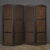 20th Century Oil Painted on Leather Room Screen, 1920s For Sale - Image 3 of 18