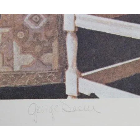 Artist: George Deem, American (1932 - 2008) Title: Sienna Vermeer Year: 1978 Medium: Lithograph, signed and numbered in...
