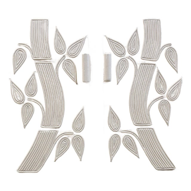 Vintage Tropical Split Reed Cabinet, 1970s For Sale