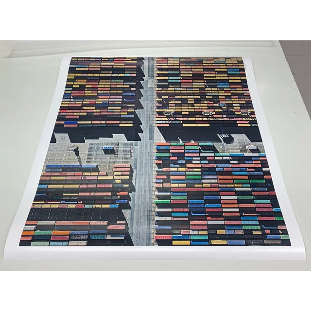 Contemporary "AV_Harbour_002" Size B Fine Art Photograph Print by Bernhard Lang For Sale - Image 3 of 6