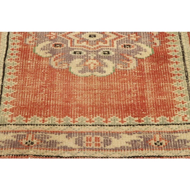 Mid 20th Century Vintage Turkish Sivas Runner - 02'01 x 11'00 For Sale - Image 4 of 11