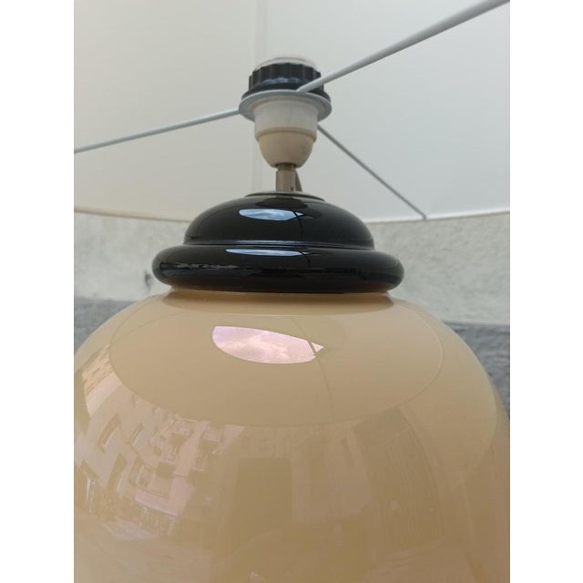 1950s Murano Glass Table Lamp by Tommaso Barbi, Italy, 1950s For Sale - Image 5 of 8