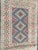 Pretty small vintage Pakistani rug with nice geometrical design in style of Turkmen rugs, and beautiful colours with pink,...