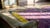 Purple Traditional Purple Open Field With Floral Design Antique Chinese Art Deco Rug For Sale - Image 8 of 10