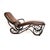 An outstanding antique bentwood leather chaise longue, made in Austria and dating from around the 1880-1900 period. It is...