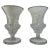 Varga 12" H Crystal 'Springtime' Footed Vases' - a Pair For Sale