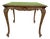 Vintage Louis XV Style Carved Wood Parquetry Game Table For Sale