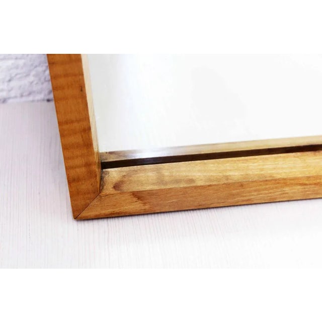 Maple Mirror, 1960s For Sale - Image 6 of 10