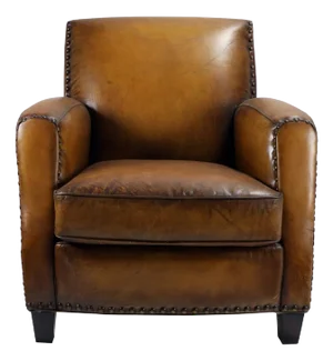Matthew Izzo Home Baccarat Leather Club Chair