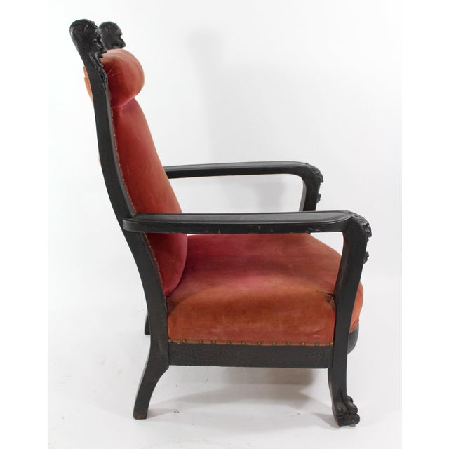 Victorian Devils Head Throne Chair Chairish