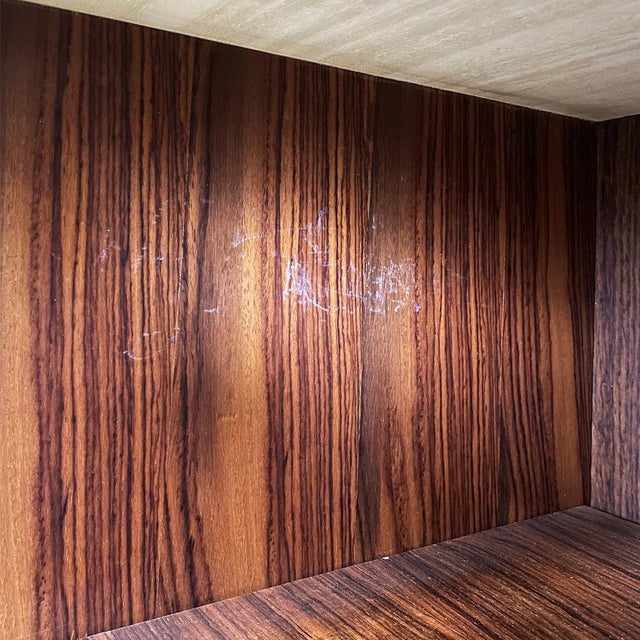 Italian Modern Wooden and Metal Sideboard, 1970s For Sale - Image 14 of 18