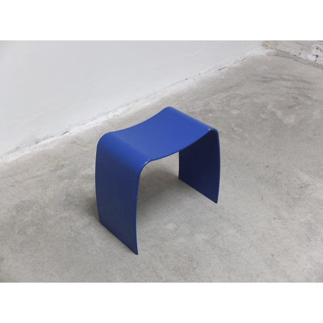 Blue M Stool by Jørgen Møller for Askman, 1990s For Sale - Image 12 of 12