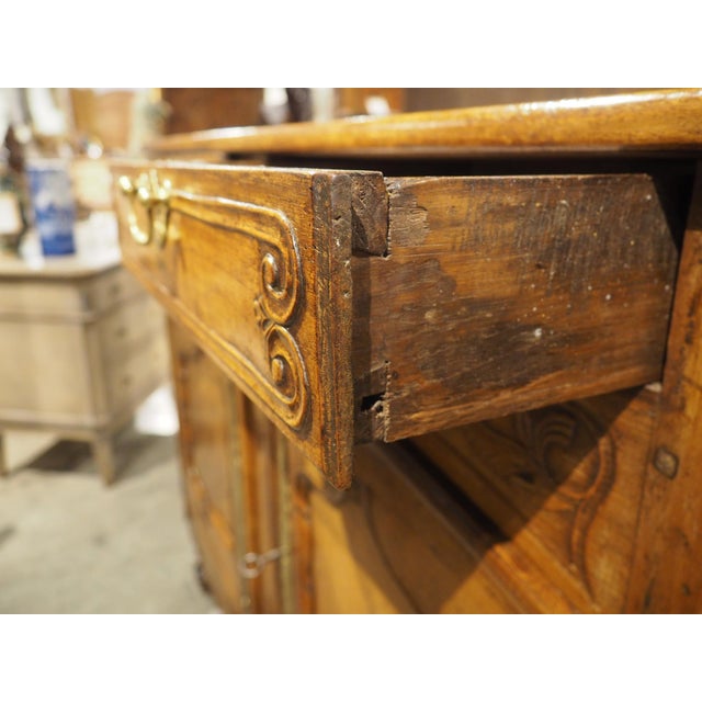 Circa 1800 Carved Oak Buffet From the Area of Mont St. Michel, France For Sale - Image 18 of 18