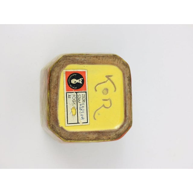 Ceramic Flower Pot by Kornfeld János, 1960s For Sale - Image 9 of 10