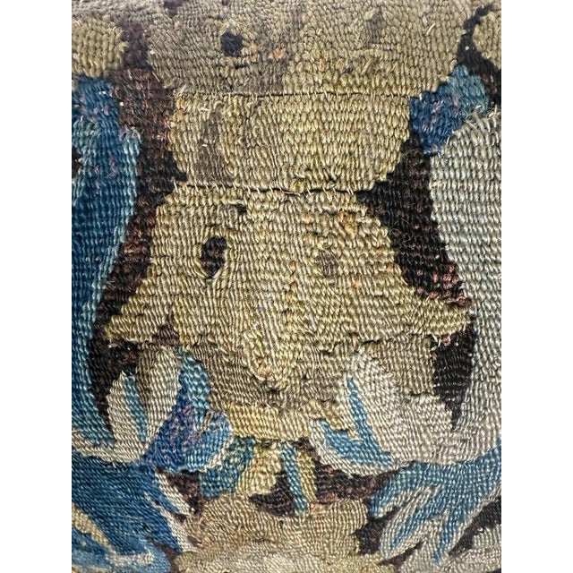 Pair of Pillows With 18th Century French Tapestry Panels by Melissa Levinson For Sale - Image 9 of 12