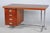 Bauhaus Writing Desk in Oak and Chrome attributed to Hynek Gottwald, Czechia, 1930s For Sale - Image 15 of 15
