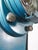 Blue Fresnel Theater Spotlight Floor Lamp on Matching Steel Tripod from A.E. Cremer, Paris, 1950s For Sale - Image 15 of 18