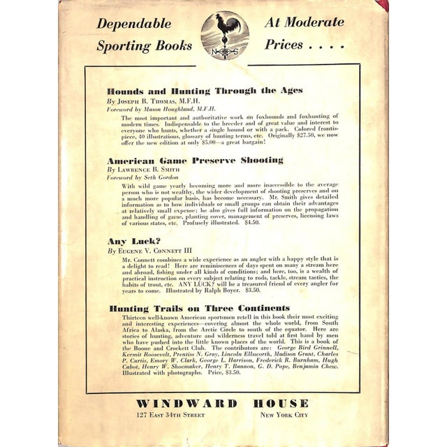 Traditional "Hounds and Hunting: Through the Ages" 1933 Thomas, Joseph B. [m.f.h.] For Sale - Image 3 of 16