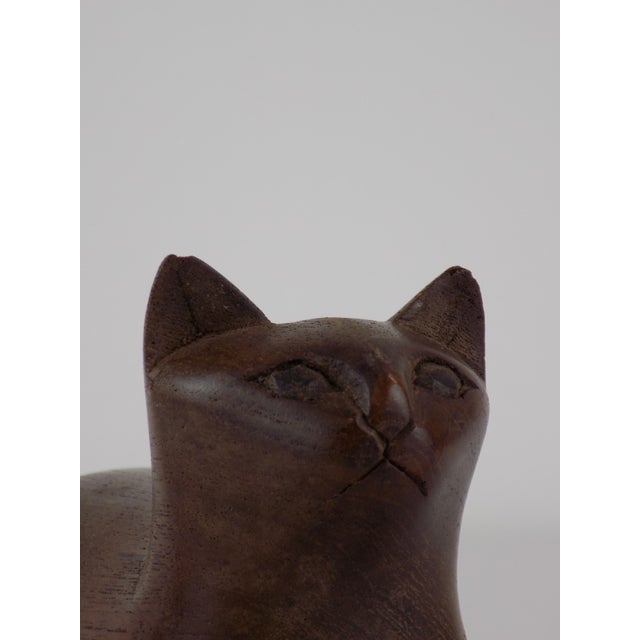 Gatto Box Handmade Carved, France, 1960 For Sale - Image 10 of 11