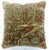A pillow made from a late 19th century Mohtasham Kashan Rug