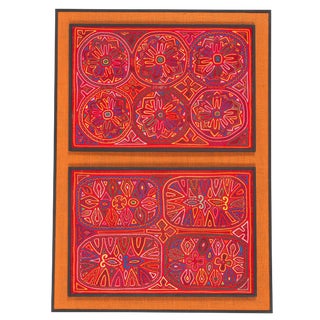 1960's Mola Textile Art of the Cuna Indians, San Blas Island, Panama For Sale