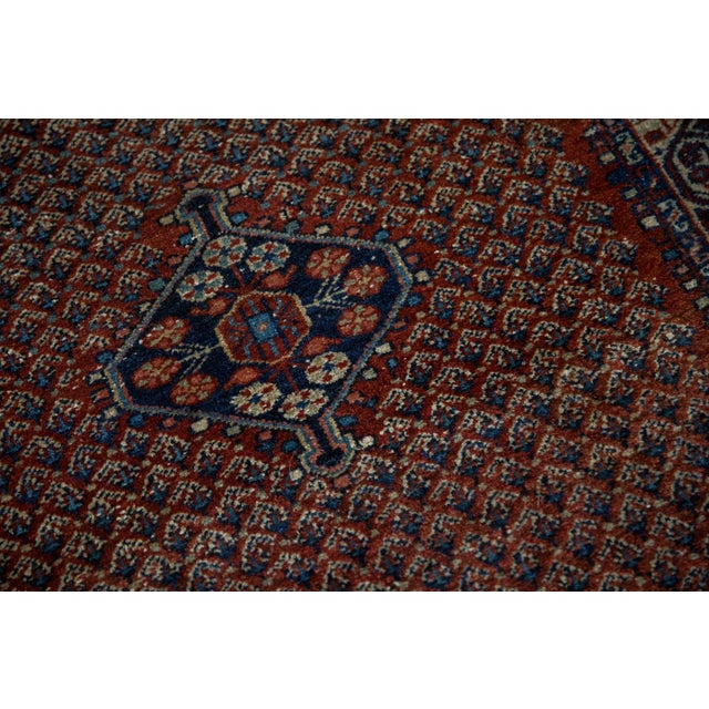 Red Vintage Fine Tajabad Rug - 2'8" x 4'1" For Sale - Image 8 of 11