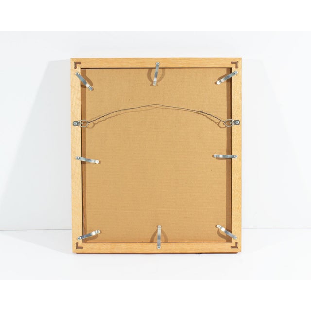 Japanese Japanese Stencil Dyed Print by Kichiemon Okamura For Sale - Image 3 of 6