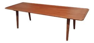 Hans Wegner for Andreas Tuck Teak and Oak Coffee Table