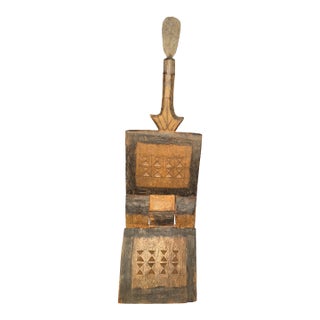 Vintage Mbuzi, a Traditional Folding Coconut-Grater Stool For Sale