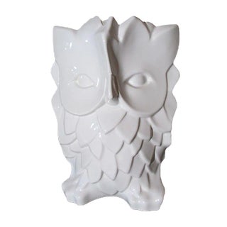 Vintage French Ceramic Vase For Sale