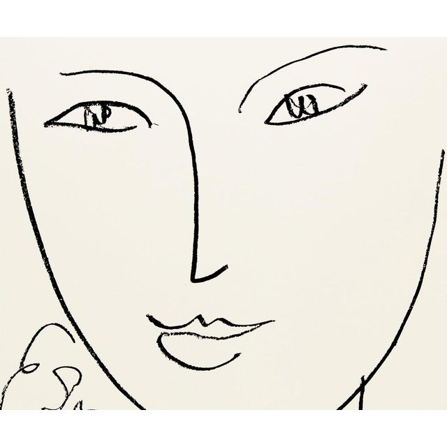 Modern Visage Souriant Poster after Henri Matisse For Sale - Image 3 of 5