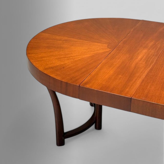 T. H. Robsjohn-Gibbings, Widdicomb, Expandable Dining Table, Walnut, Usa, 1960s For Sale - Image 10 of 12