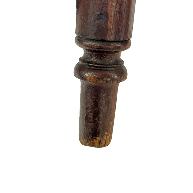 Antique English Mahogany Butler’s Tray Table or Luggage Stand No Tray For Sale - Image 6 of 13