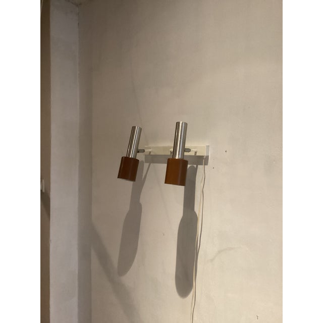 2 x Lamp Holder e27, Midcentury modern design. Rare model light, original condition, special switch. This piece is...