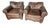 Restoration Hardware Lancaster Brown Leather Luxe Depth Club Chairs For Sale