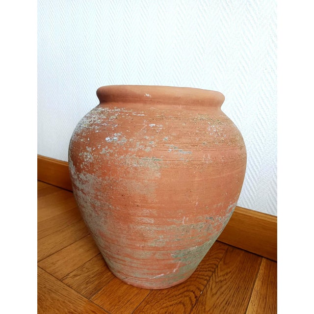 Terracotta Garden Jar, 1950s For Sale - Image 4 of 10