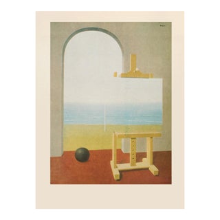 1972 After Rene Magritte "The Human Condition 2", First Edition Lithograph For Sale