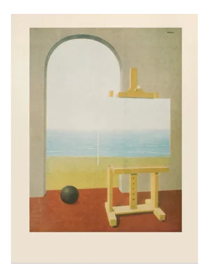 1972 After Rene Magritte "The Human Condition 2", First Edition Lithograph